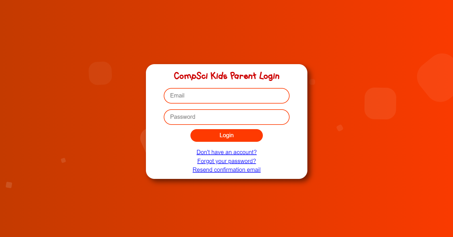 CompSci Kids Portal